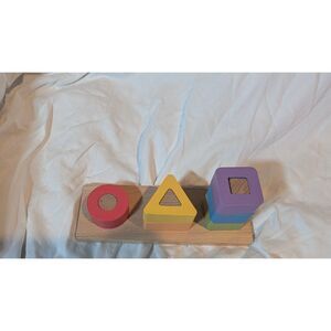 Kiwico Geo Shape Wooden Puzzle